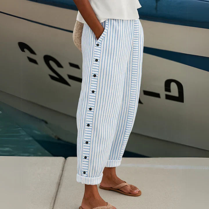 Trousers you can sit down in.