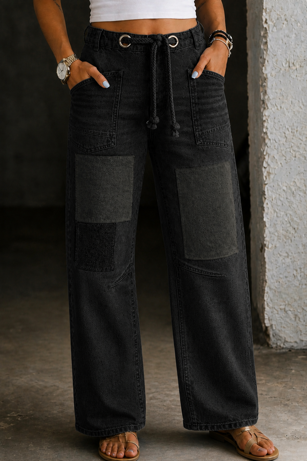 Trousers you can sit down in.