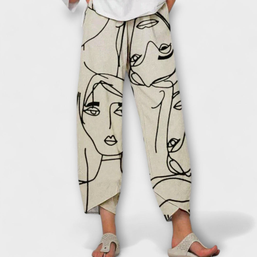 Trousers you can sit down in.