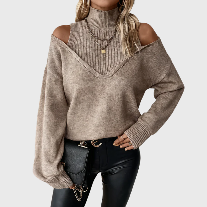 Off-Shoulder Jumper