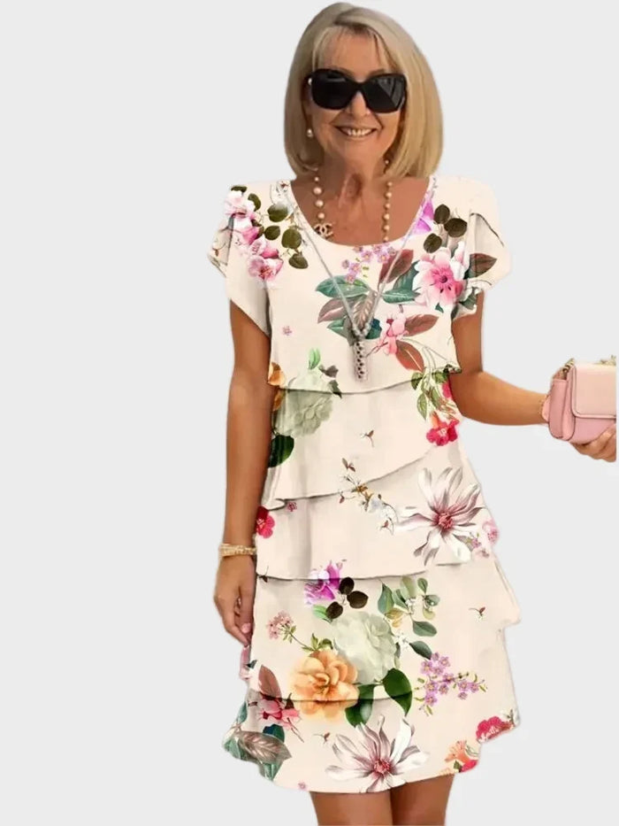 Camilla | Elegant Airy Dress with Ruffles