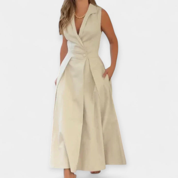 Collared Midi Dress