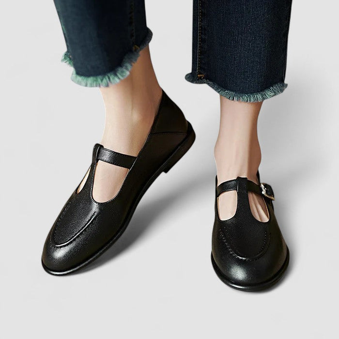 Low-Heel Orthopaedic Mary Jane Shoes