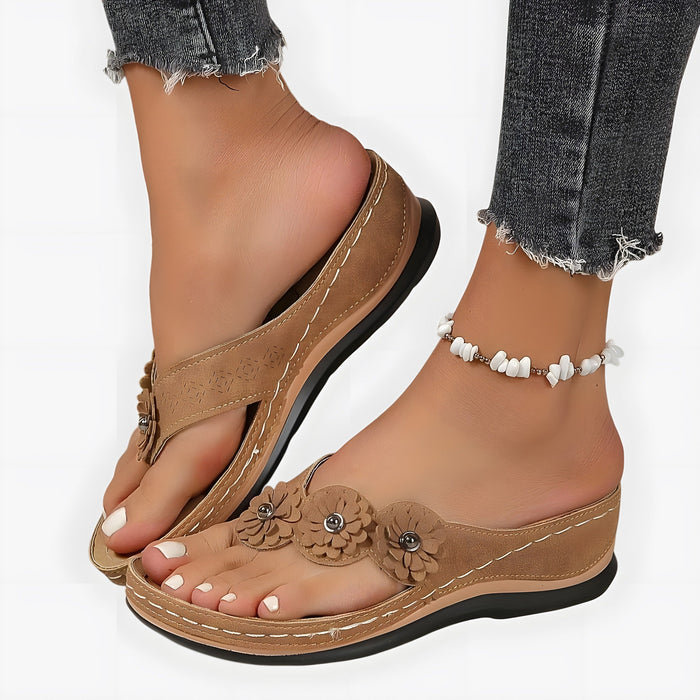 Eleanor | Women's Elegant Orthopaedic Flip Flops