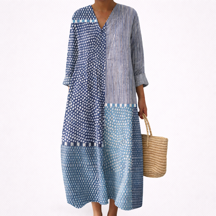 Edith | Women's Flattering Printed Summer Dress