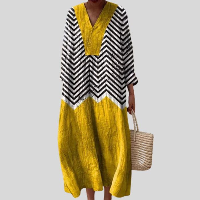 Fern | Women's Flattering Printed Summer Dress