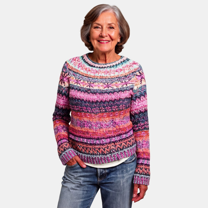 Raspberry Nordic Jumper