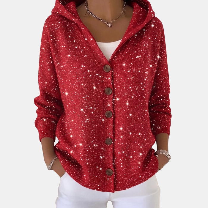 Red Polka Dot Cardigan