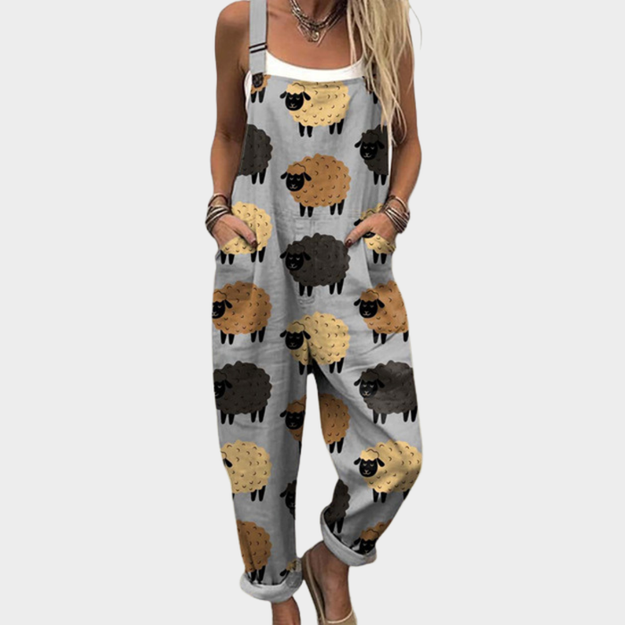 Savannah | Women's Soft Rustic Sheep Overalls