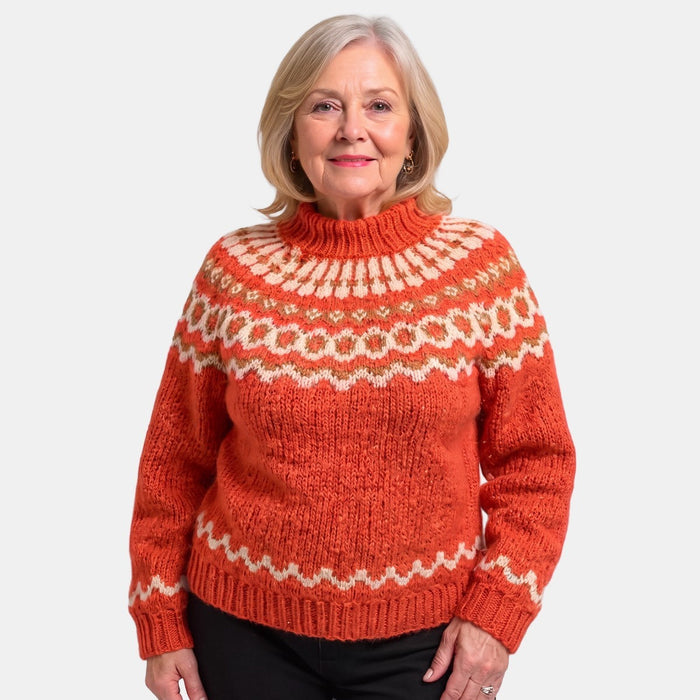 Terracotta Nordic Jumper