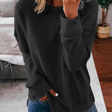 Mocha Round-Neck Jumper