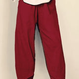 Kaeli | Wide Cropped Trousers with a Petal Hem