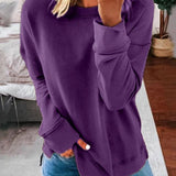 Mocha Round-Neck Jumper