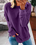 Mocha Round-Neck Jumper
