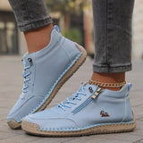 Soleil | Orthopaedic Ankle Sneakers with a Side Zip