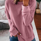 Mocha Round-Neck Jumper