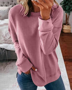 Mocha Round-Neck Jumper