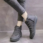 Elija | Waterproof Ankle Boots with Criss-Cross Laces