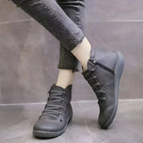 Elija | Waterproof Ankle Boots with Criss-Cross Laces