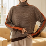 Green Stripe Chevron Jumper