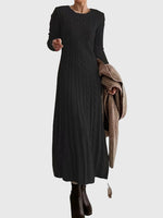 Noreen | Long Cable-Knit Dress