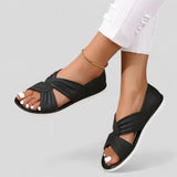 Joelle | Women's Cross-Strap Orthopaedic Sandals