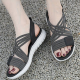 Camila | Crisscross Sandals with Adjustable Straps