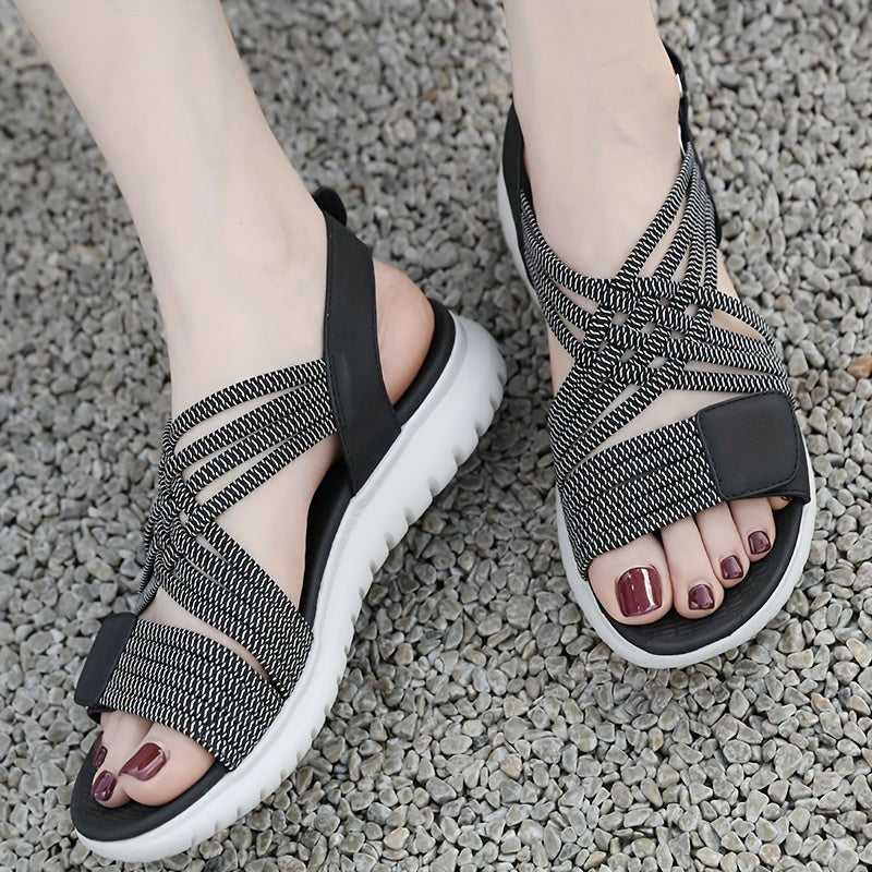 Camila Orthopedic Comfort Sandals Beige, photo studio
