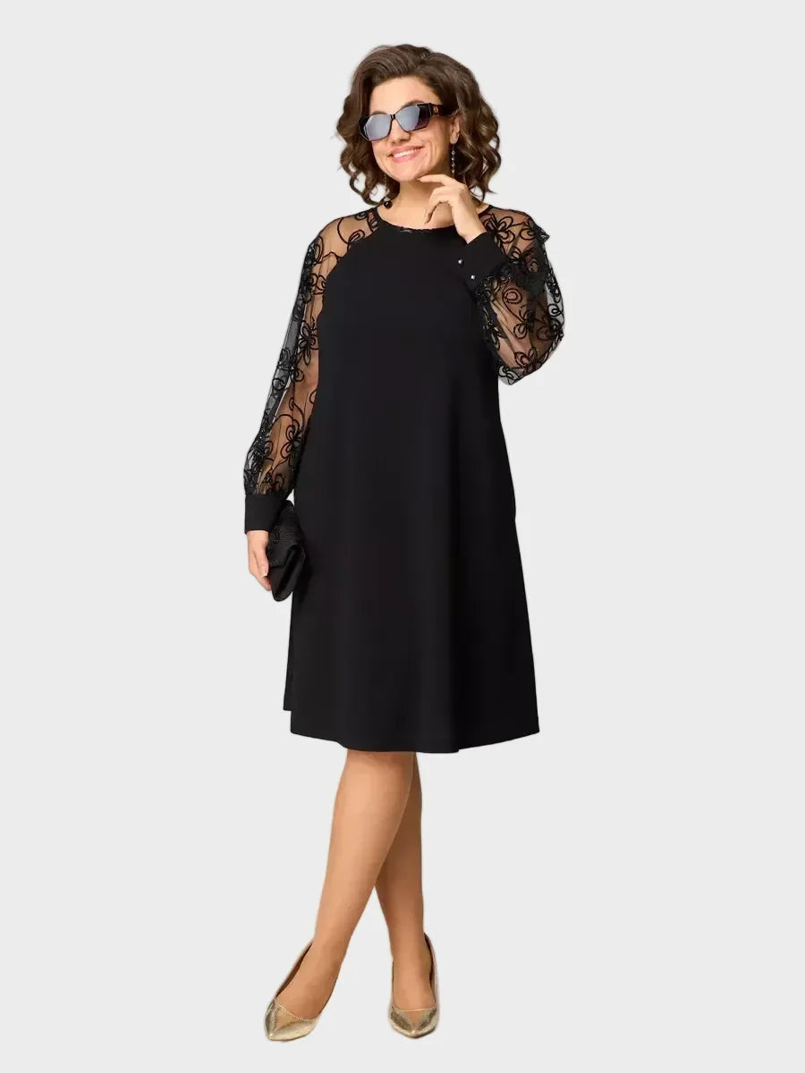 Celina | Classic Midi Dress for Special Occasions