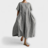 Dorinda | Simple Oversized Dress with Pockets