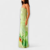 Zadie | Off-Shoulder Satin Maxi Dress