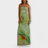Zadie | Off-Shoulder Satin Maxi Dress