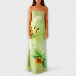Zadie | Off-Shoulder Satin Maxi Dress