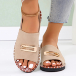 Mia | Slingback Sandals with a Buckle Detail