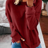 Mocha Round-Neck Jumper