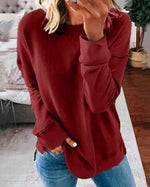Mocha Round-Neck Jumper