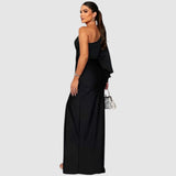 Meredith | Elegant One-Shoulder Maxi Dress