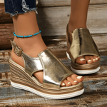 Meadow | Women's Stylish Metallic Sandals