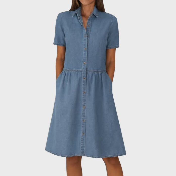 Isabella | Relaxed Denim Dress