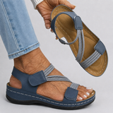 Lylia | Orthopaedic Sandals with Hook-and-Loop Straps