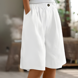 Sabby | Knee-Length Shorts with an Elastic Waist