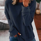 Mocha Round-Neck Jumper