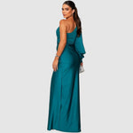 Meredith | Elegant One-Shoulder Maxi Dress