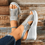 Meadow | Women's Stylish Metallic Sandals