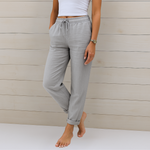 Adrianna | Drawstring Trousers with a Stretch Waist