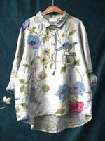 Andie | French Vintage Floral Blouse
