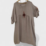 Mandy | Cotton and Linen Dress