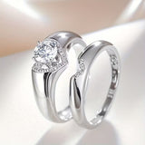 Dervla | Heart Halo Duo Ring