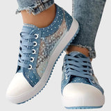 Albertine | Orthopaedic Sneakers with Embroidered Panels