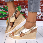 Meadow | Women's Stylish Metallic Sandals